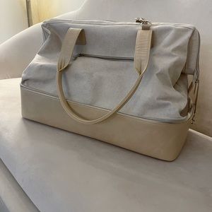 Beis The Weekender Beige Bag